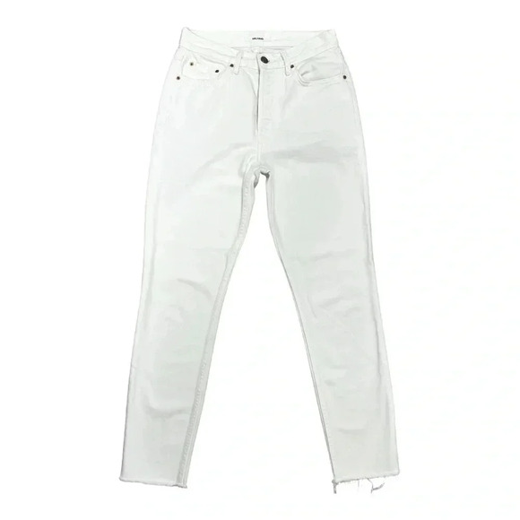 GRLFRND Karolina White Flag High Rise Rigid Denim
Skinny Ankle Jeans Size 26 - Picture 3 of 11